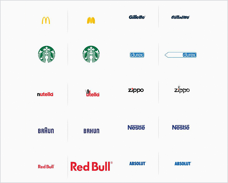 10 Logo tương phản hình ảnh thương hiệu